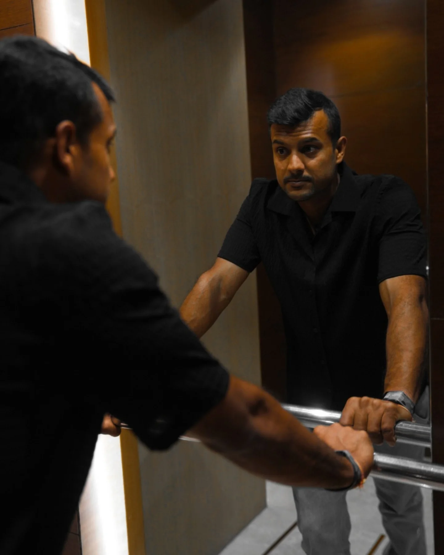 Star cricketer emphasizes personal growth over external competition in philosophical post