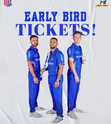  Major League Cricket team builds excitement with early bird ticket offers and strategy hints