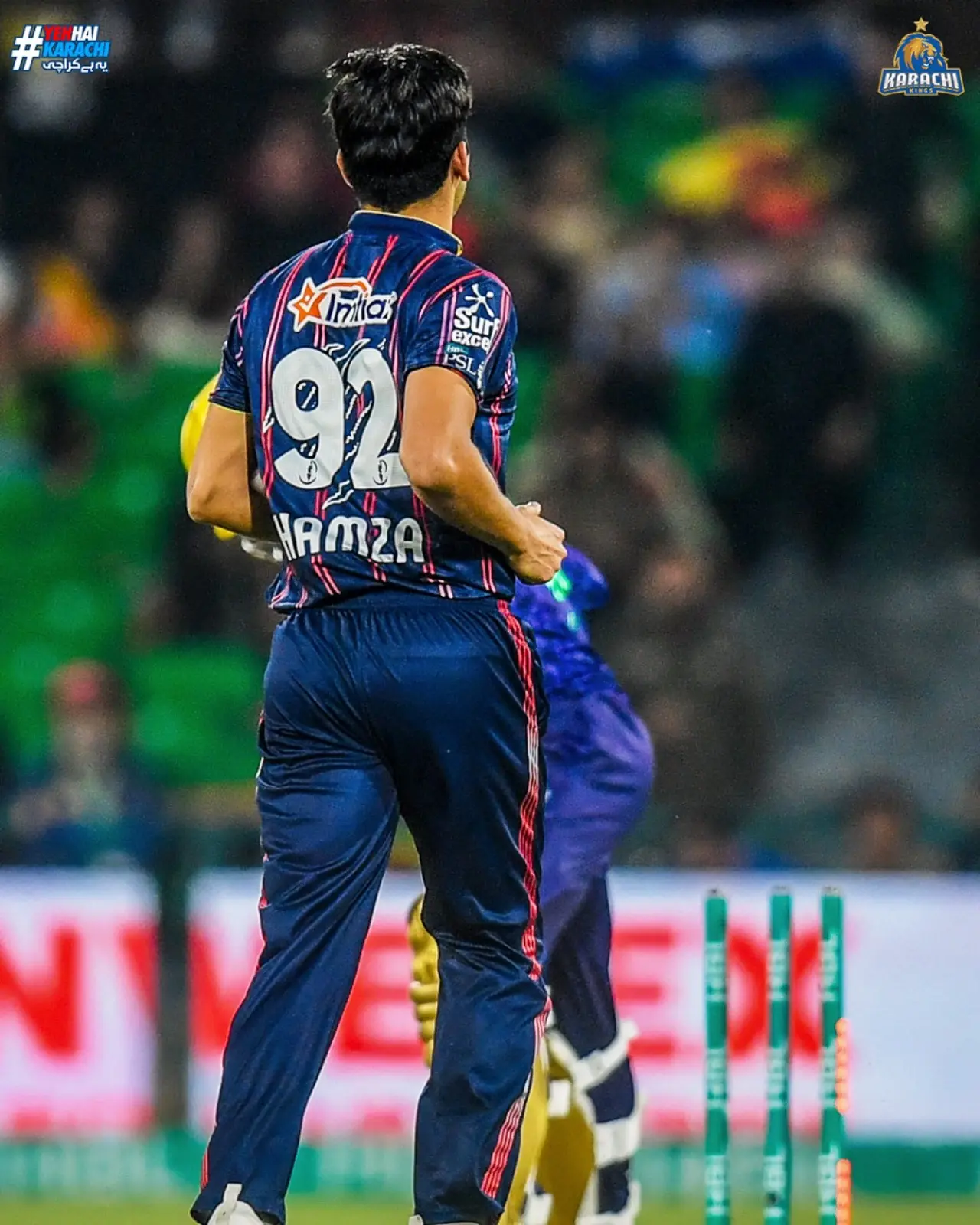 Mir Hamza Delivers Stunning Double Wicket Maiden For Karachi Kings Against Quetta Gladiators Pakistan paceman shows exceptional skill in crucial PSL X encounter with perfect bowling spell