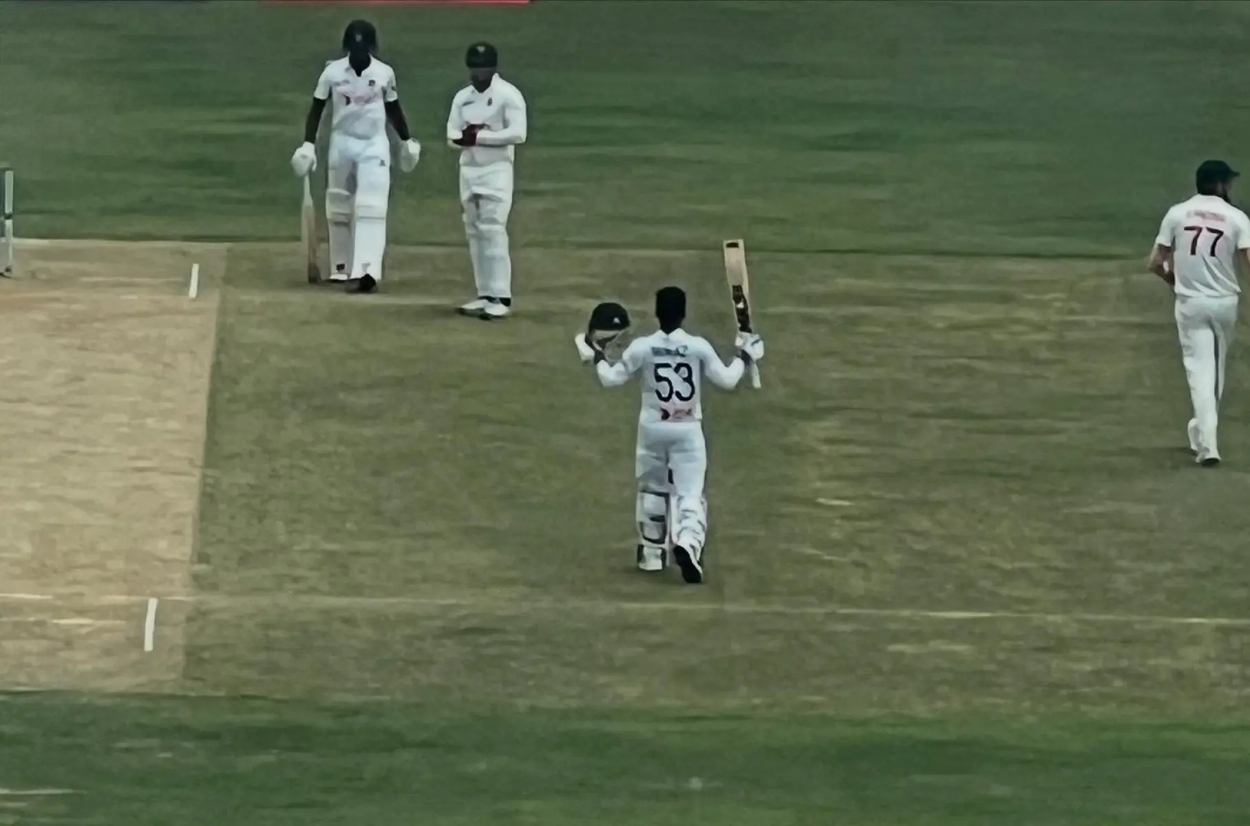 Miraz Shines With Second Test Century Under Pressure Athar Ali Khan's Insta post celebrates Miraz's stellar century boosting Bangladesh lead.