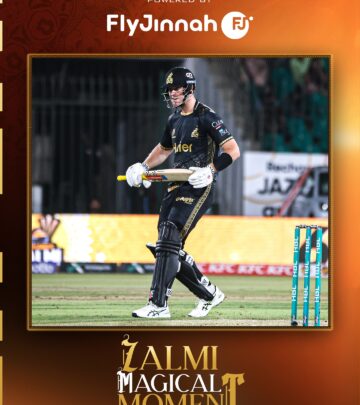 Australian all-rounder brings flair to the pitch despite Zalmi's challenging day in the tournament