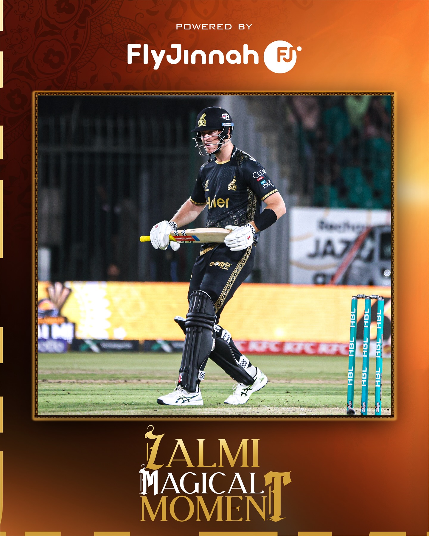 Australian all-rounder brings flair to the pitch despite Zalmi's challenging day in the tournament