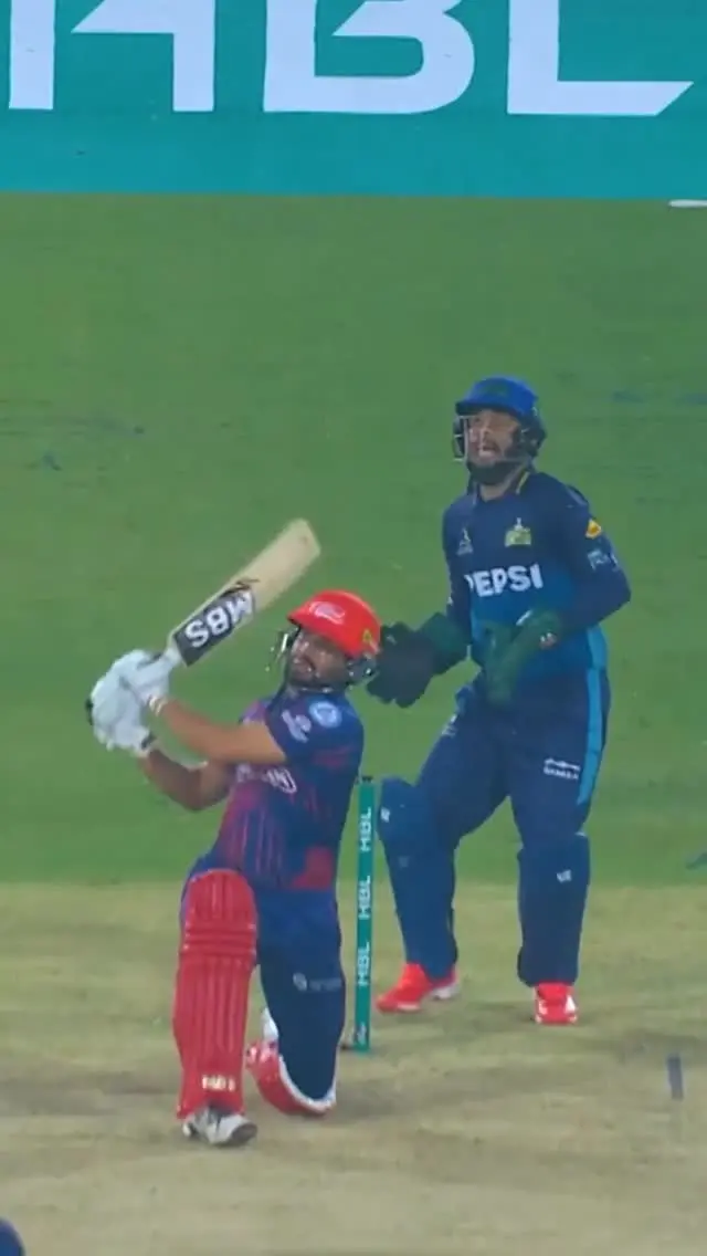 The all-rounder shows his power-hitting prowess for Islamabad United in their campaign.