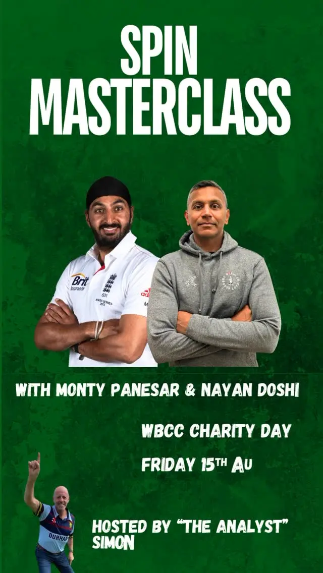 Former England spinner joins forces with Nayan Doshi for exclusive coaching session at Teddington