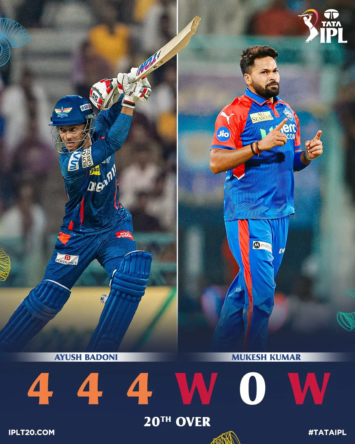 Delhi Capitals' bowler delivers dramatic comeback after three consecutive fours in crucial over