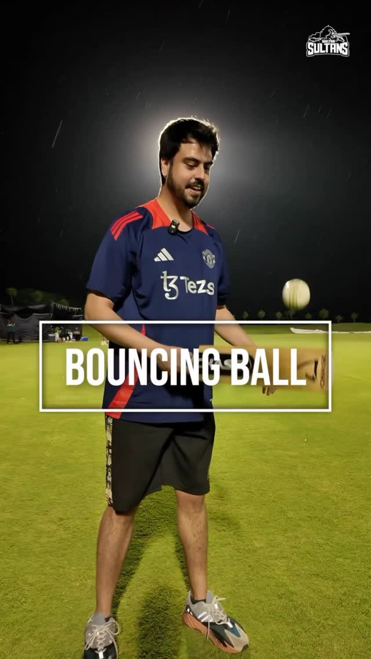 Multan Sultans Spark Excitement With Bouncing Ball Challenge Champion PSL team plays hard, trains harder, and smiles the biggest