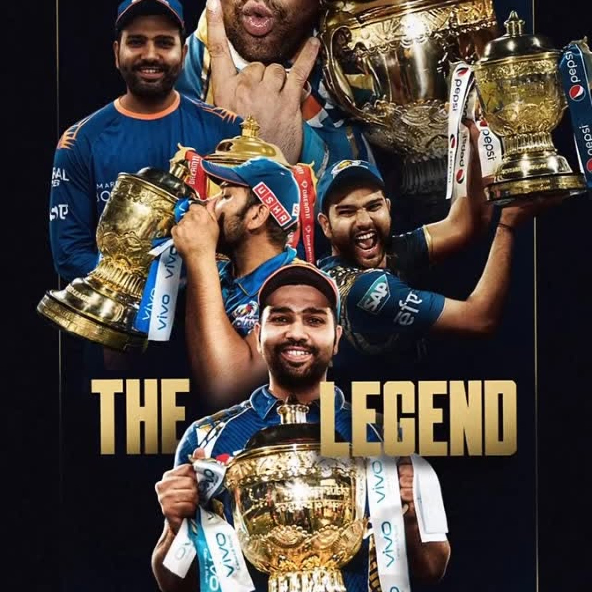 Mumbai Indians Unveil Unique Birthday Tribute For Rohit Sharma Mumbai Indians honor Rohit Sharma’s birthday with creativity.