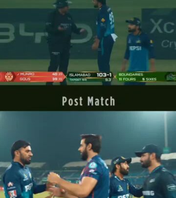Handshake between star batsmen exemplifies cricket's gentlemanly traditions in Pakistan