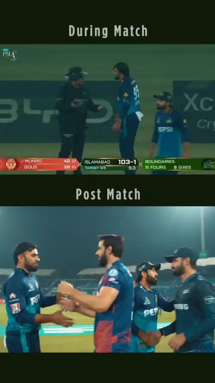 Handshake between star batsmen exemplifies cricket's gentlemanly traditions in Pakistan