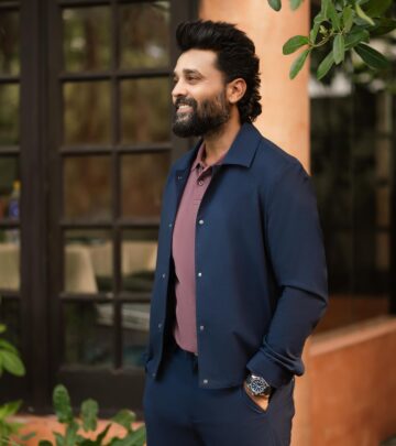 Former Indian cricketer exudes confidence with caption hinting at his unique personal energy.