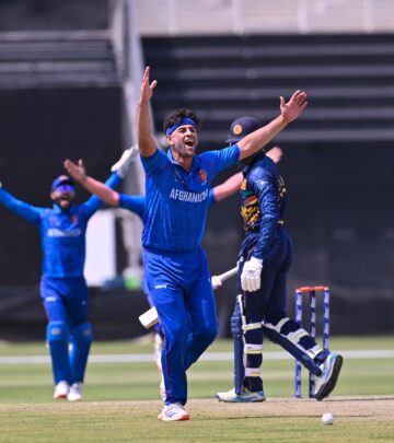 Afghan pacer removes Wickramasinghe early as defending 229-run total in Tri-Nation Series