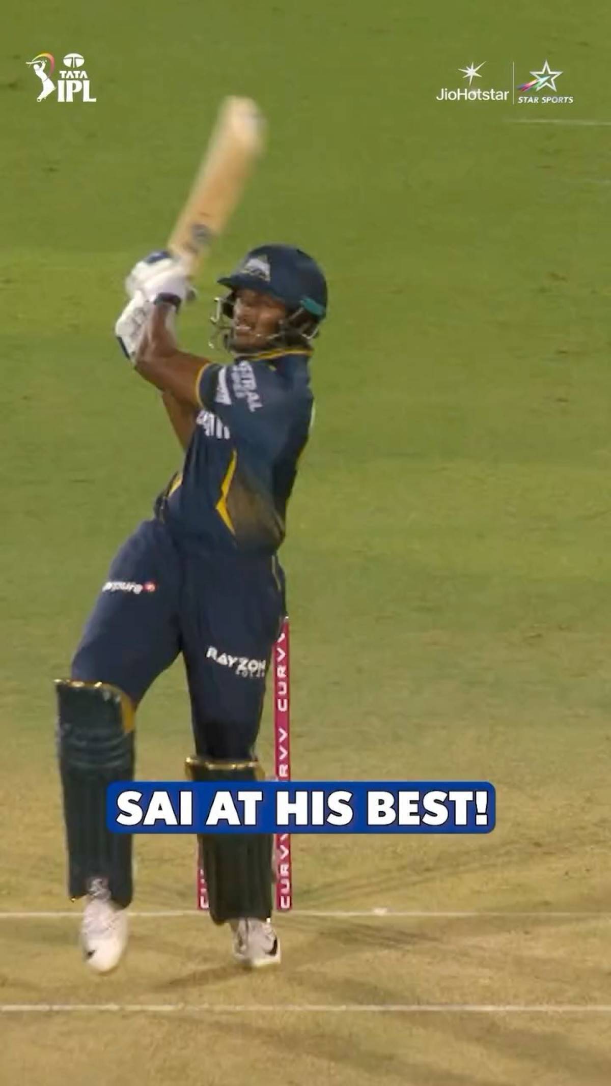 Next Level Pull Shot Steals Spotlight in IPL Clash A perfectly timed hook by Gujarat's Sai Sudharsan captivates cricket enthusiasts nationwide
