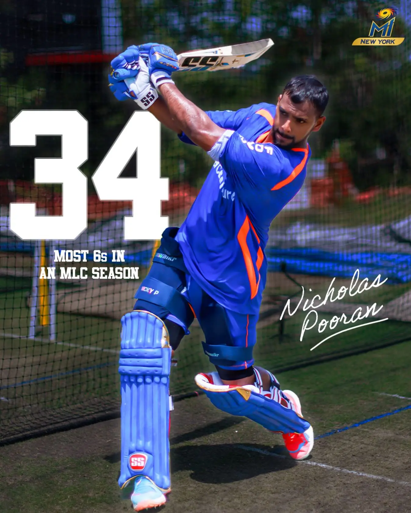 Nicholas Pooran Returns To MI New York For MLC 2025 Season West Indies power-hitter set to bring explosive batting prowess back to defending champions