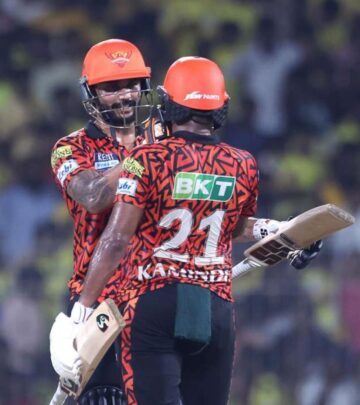 Rising cricket star highlights collective effort as Sunrisers Hyderabad continues winning streak