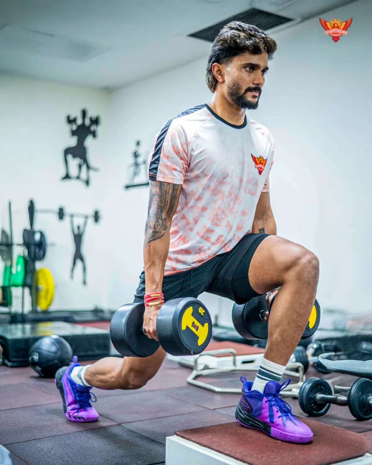 The all-rounder gears up with grit for upcoming challenges.