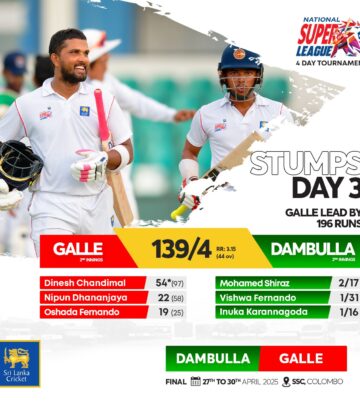 NSL 2025: Day Three Stumps In Finals Showcase Thrilling Cricket Action