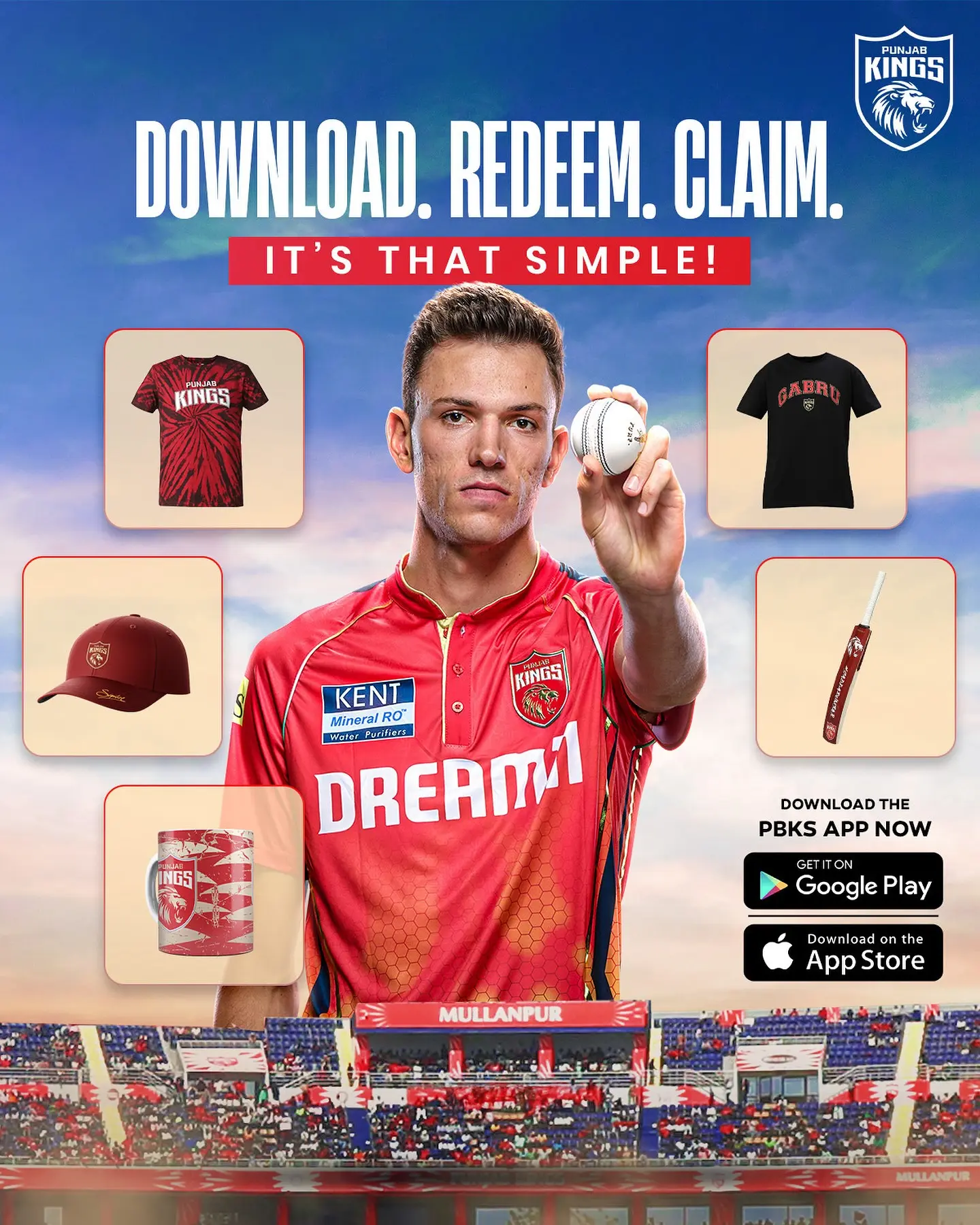 IPL franchise offers exclusive prizes through points-based redemption system on mobile platform