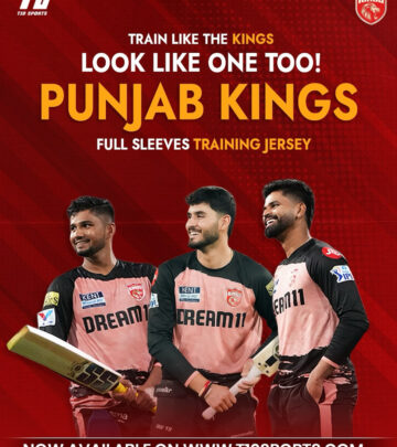 Elevate Your Game with the Punjab Kings Jersey – Global Delivery via T10Sports. Order Now!