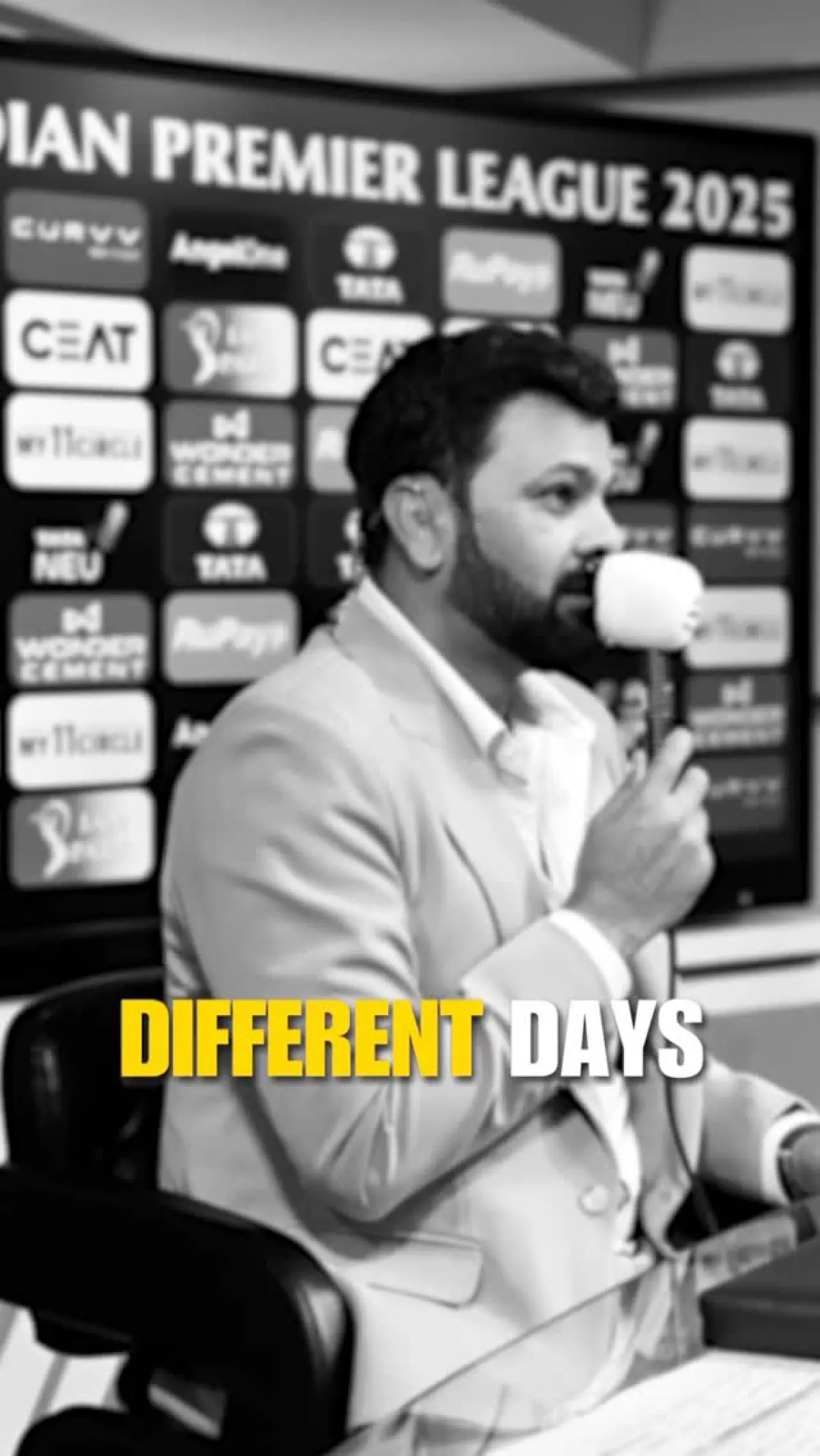 Former pacer gives fans a peek into his days as cricket commentator at Indian Cricket League 