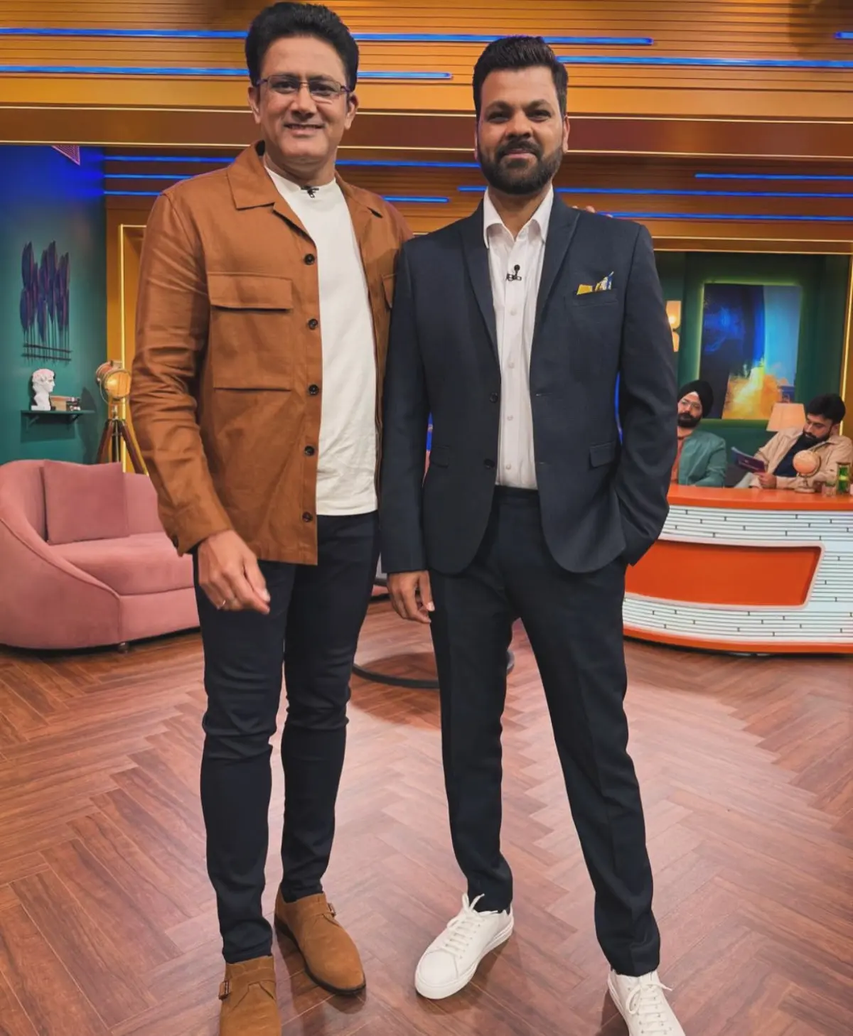 Former Indian pacer continues cricket commentary journey during IPL 2025.