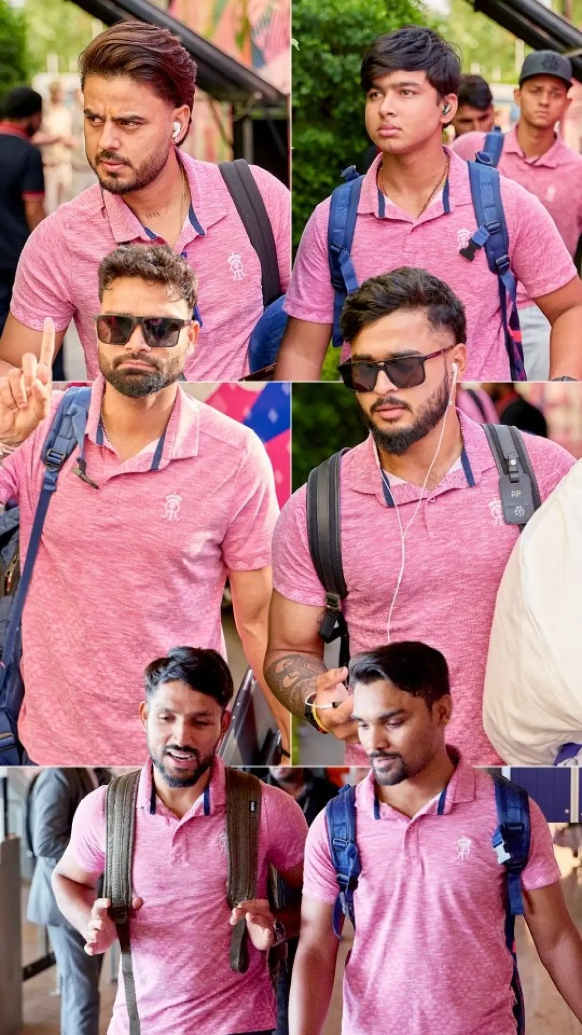 Rajasthan Royals Players Test Bollywood Knowledge During Travel To IPL 2025 Matches Pink Army turns flight time into quiz time as players prepare for upcoming home games
