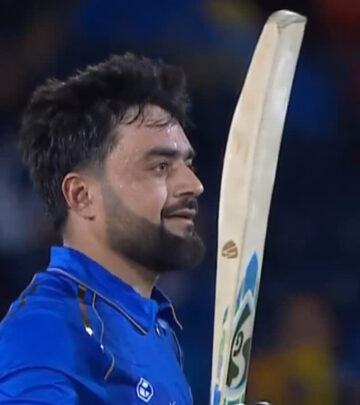 Rashid Khan Shines: Blistering 50 Against TSK