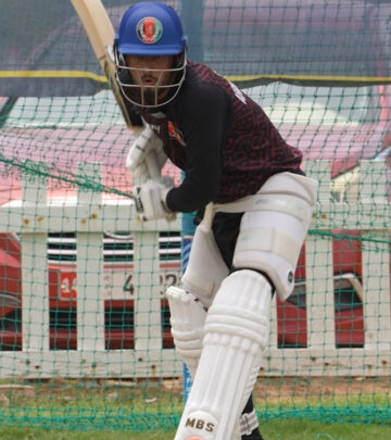 Afghan batter trains intensively as video post sparks fan excitement ahead of multi-day test
