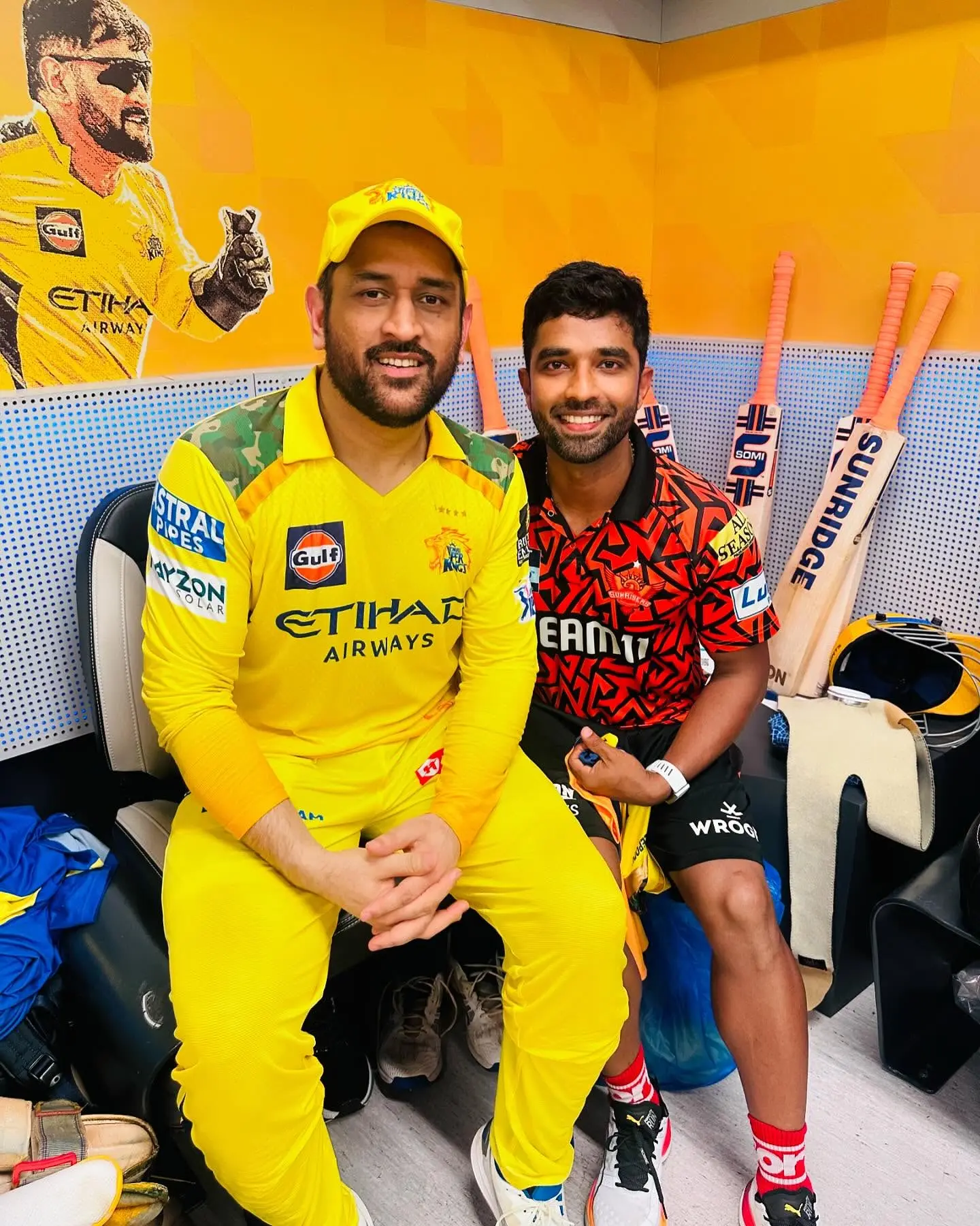 Sachin Baby Shares Special Moment With MS Dhoni In ‘Thala Darishanam’ Post Kerala cricket star captures fan moment with Chennai Super Kings legend during IPL 2025