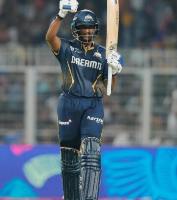 Rising cricket star marks milestone achievement in latest IPL match.