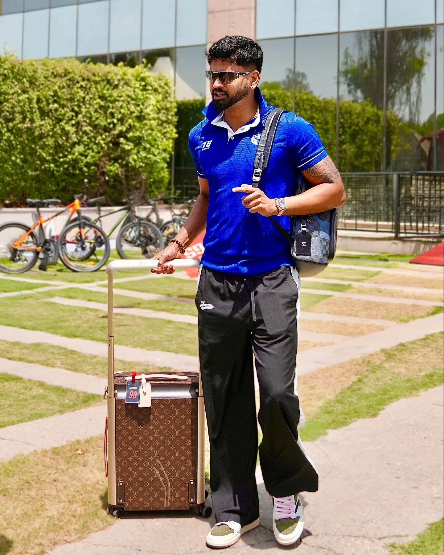 Indian cricket star embraces new IPL chapter with infectious energy.