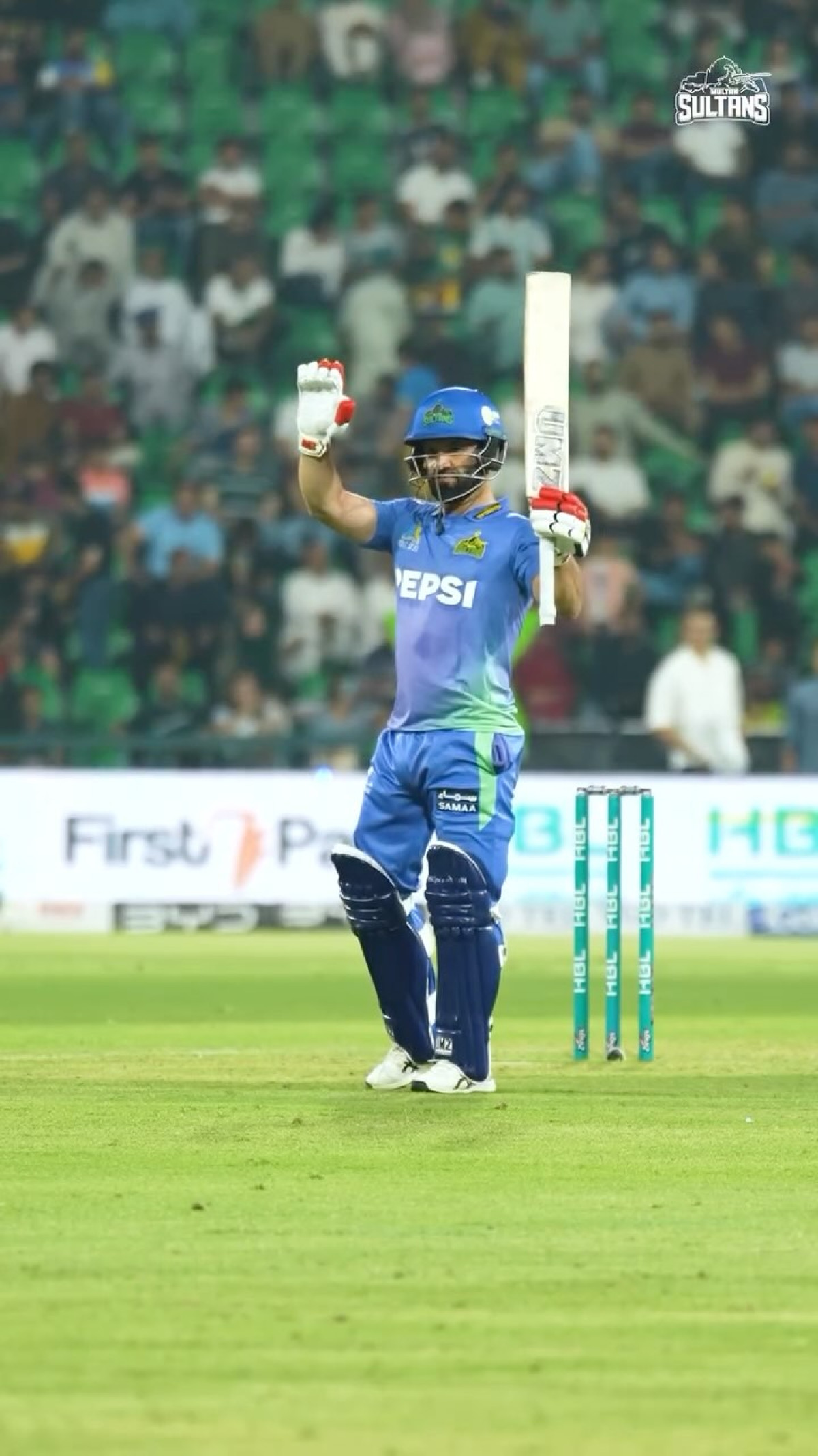 Kamran Ghulam of Multan Sultans displays silent skill and explosive prowess every match!!!