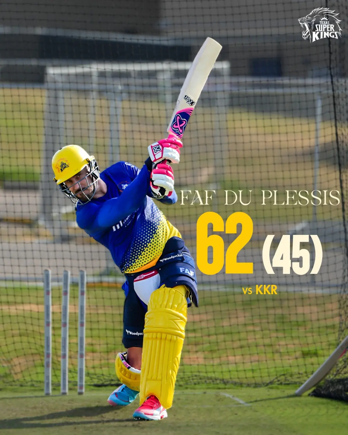 Skipper Roars as Texas Super Kings Prepare for IPL2025 Texas Super Kings captain roars with energy as he sets sights on thrilling IPL 2025 action.