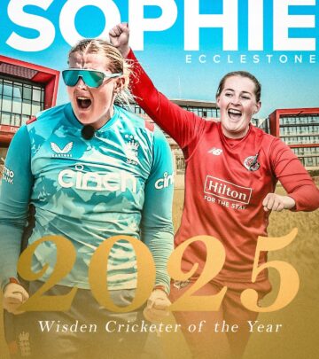 England's star spinner joins exclusive club marking 36 Lancashire players to receive the honor