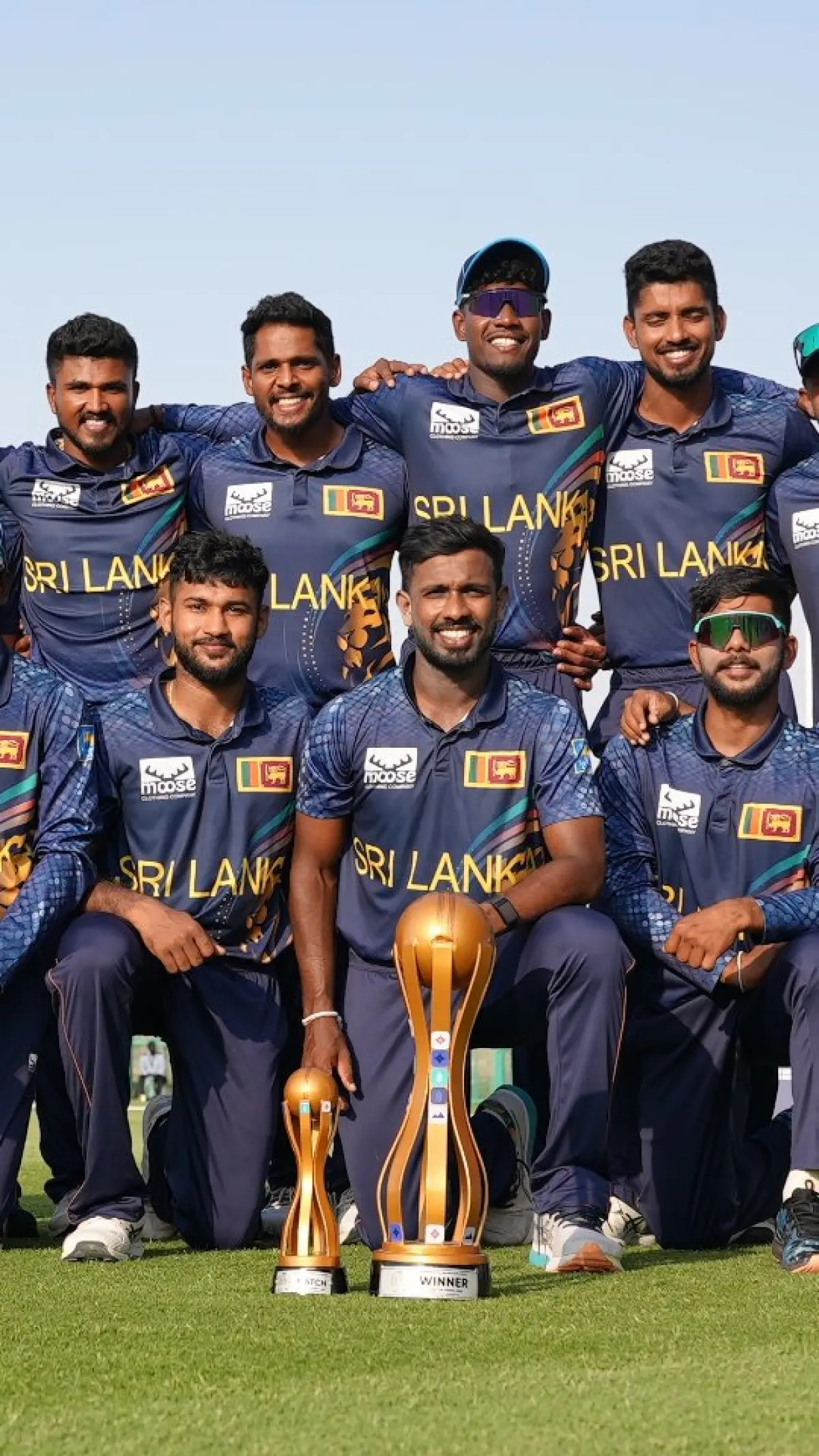 Sri Lanka A Clinches Tri-Series Trophy In Abu Dhabi With Dominant Performance Lankan Lions complete perfect campaign with five consecutive victories in prestigious tournament