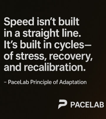 PaceLab founder emphasizes recovery and quality over quantity in latest coaching philosophy.