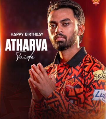 SRH extends warm wishes to young talent amid their strong campaign in the ongoing TATA IPL 2025