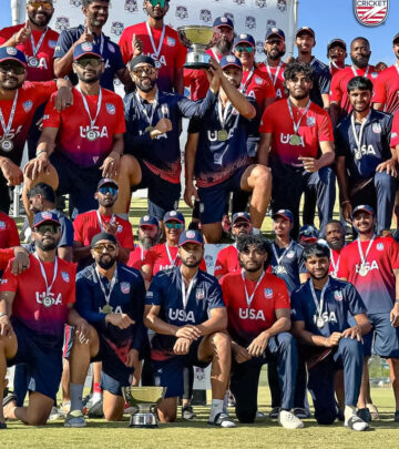 Cricket glory for the stars and stripes 