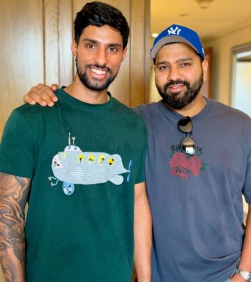 Tilak Varma sends a birthday wish to Rohit, blending true class with heartfelt cheer 2023!