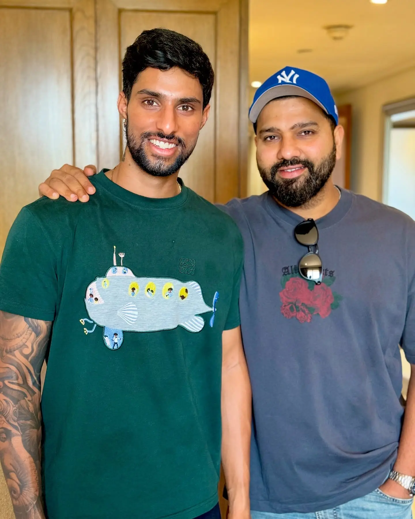 Tilak Varma Honors Rohit with Heartfelt Birthday Tribute Tilak Varma sends a birthday wish to Rohit, blending true class with heartfelt cheer 2023!