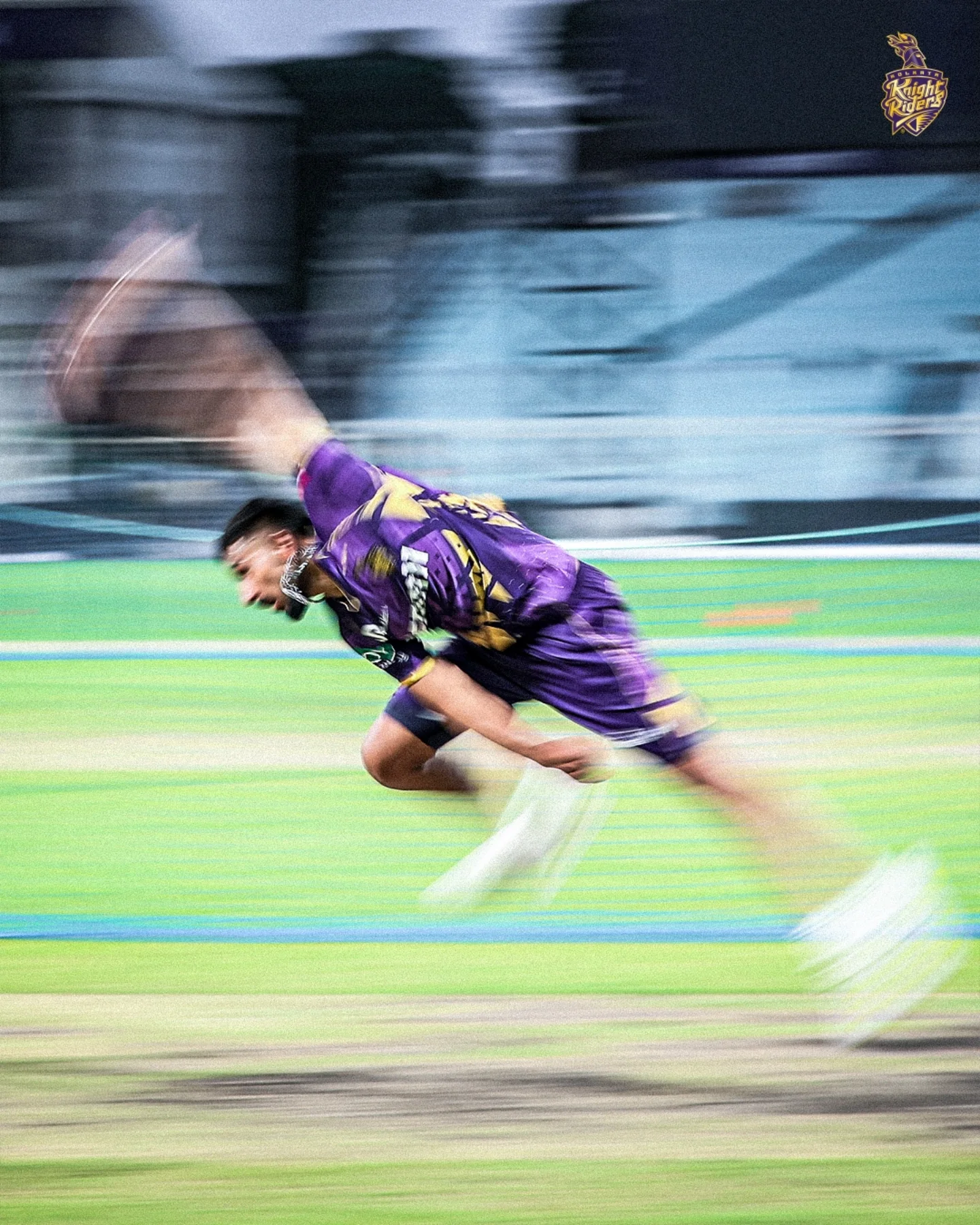 The speedster will work with Knight Riders' support staff but won't be an official squad member.