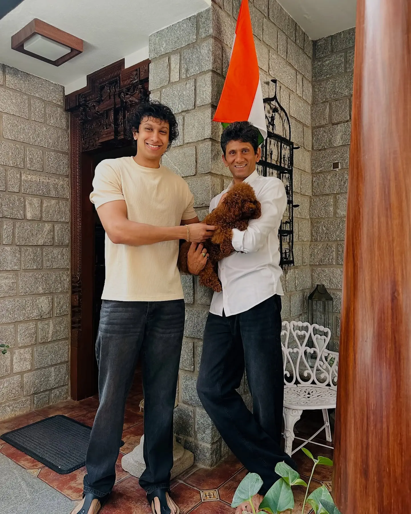 The former Indian cricketer shares a warm birthday tribute to his son on social media