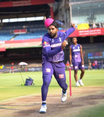 Sri Lankan star brings flair to bowling in IPL franchise as team continues strong social presence