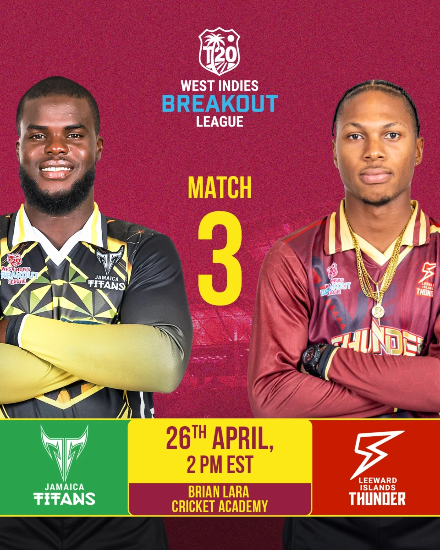 Regional cricket showpiece continues with crucial fixtures between top Caribbean talent