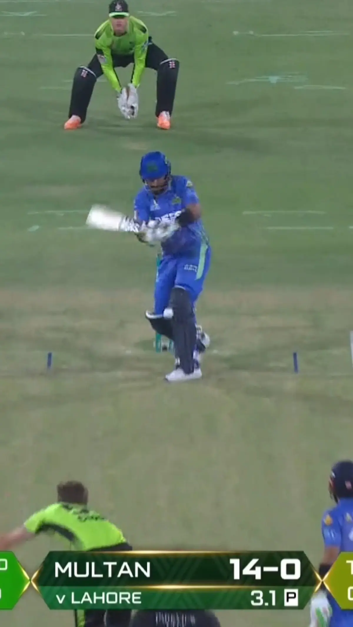 Rising star showcases powerful stroke play as HBL PSL X heats up at Gaddafi Stadium