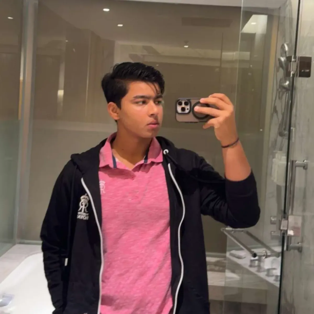 The 13-year-old IPL sensation demonstrates his confidence with a gaming-inspired challenge.