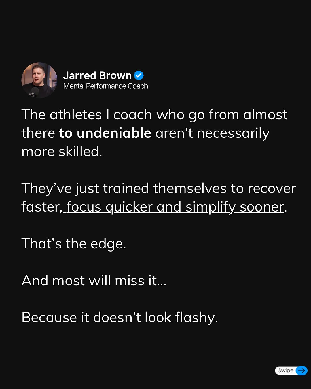 1% Edge: Micro-Decisions That Elevate Athletes