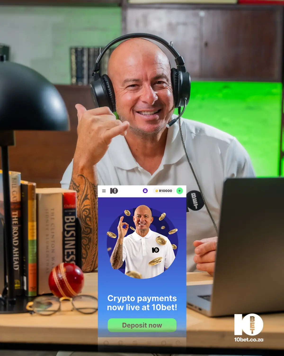 10Bet Launches Secure Deposit Service With Gibbs Endorsement Fast deposits, secure transfers by cricket legend Herschelle Gibbs drive 10Bet innovation!