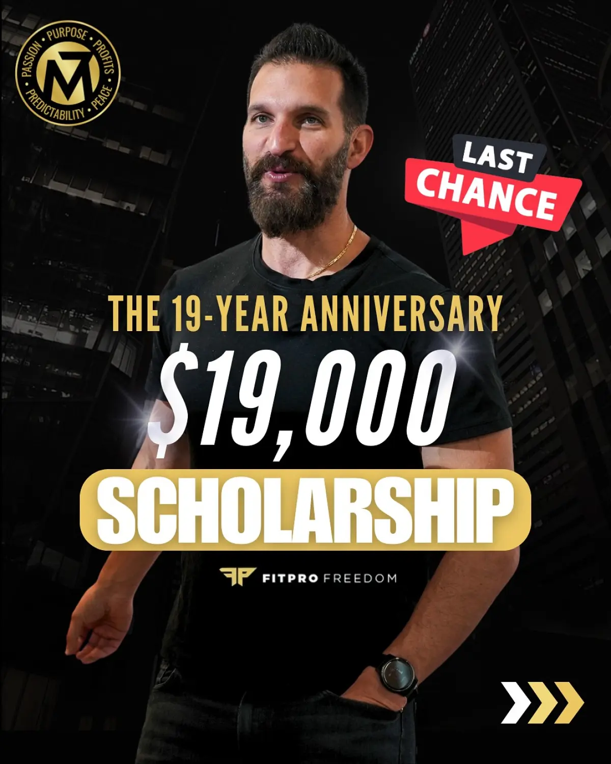 19-Year Online Anniversary Scholarship Launch Transform your coaching career with a chance to earn complete mentorship and $19K funding.