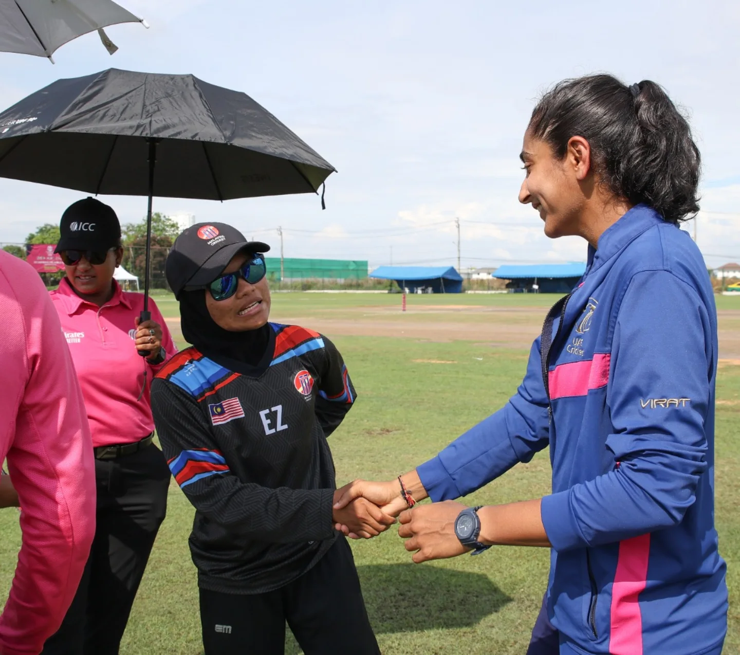 Abandoned Match: UAE vs Malaysia Women’s T20 Qualifier Heavy rain stalls play in the ICC Women’s T20 Qualifier as UAE and Malaysia face a washout!