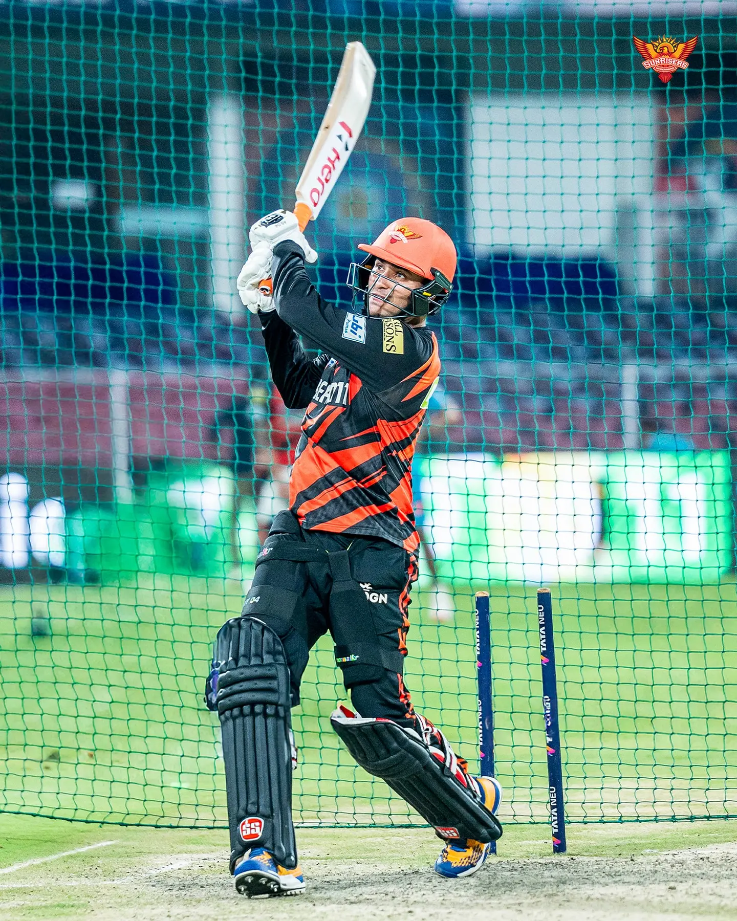 Abhishek Sharma Roars With Power At TATA IPL Dynamic swings brighten the arena as RCB meets Sunrisers in a thrilling cricket contest.